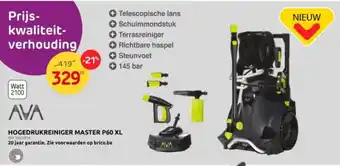 Brico HOGEDRUKREINIGER MASTER P60 XL aanbieding