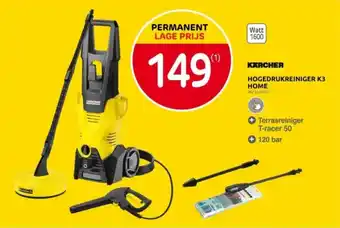Brico HOGEDRUKREINIGER K3 HOME aanbieding