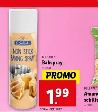 Lidl Bakspray aanbieding