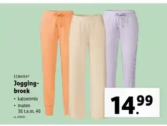 Lidl Joggingbroek aanbieding