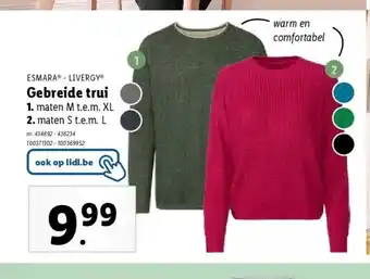Gebreide trui
