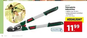 Lidl Telescopische takkenschaar aanbieding