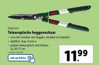 Lidl Telescopische heggenschaar aanbieding
