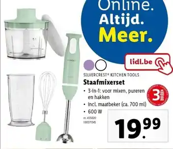 Lidl Staafmixerset aanbieding