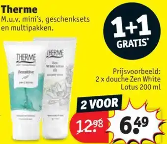 Kruidvat Therme aanbieding