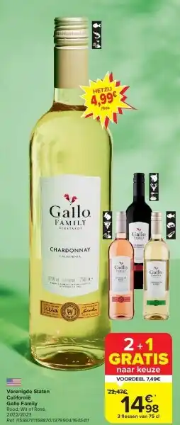 Verenigde Staten Californië Gallo Family
