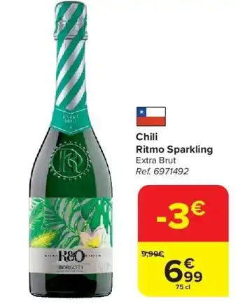 Carrefour Chili Ritmo Sparkling aanbieding