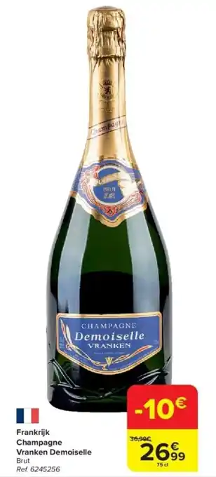 Frankrijk Champagne Vranken Demoiselle