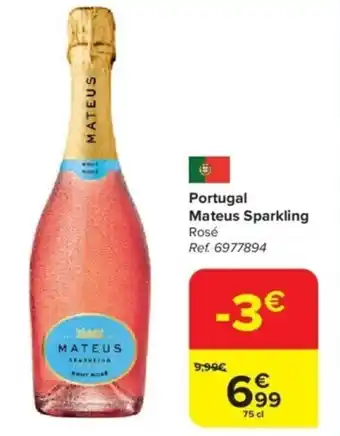 Carrefour Portugal Mateus Sparkling aanbieding