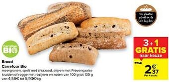 Carrefour Market Brood carrefour bio aanbieding