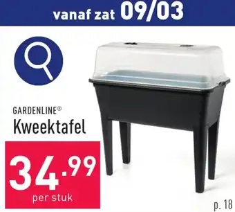 ALDI GARDENLINE Kweektafel aanbieding