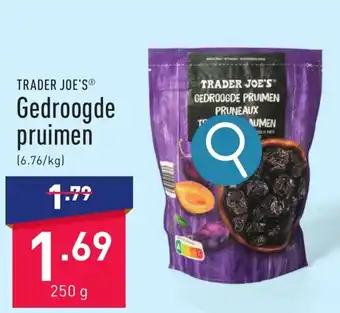 ALDI TRADER JOE'S Gedroogde pruimen 250g aanbieding
