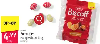 ALDI LOTUS Paaseitjes 250g aanbieding