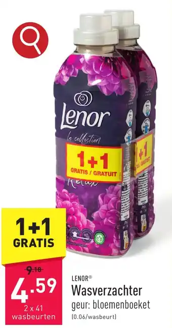 ALDI LENOR Wasverzachter aanbieding