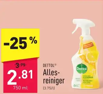 ALDI DETTOL Allesreiniger 750ml aanbieding