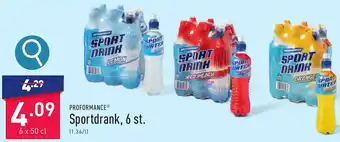 ALDI PROFORMANCE Sportdrank, 6 st. aanbieding