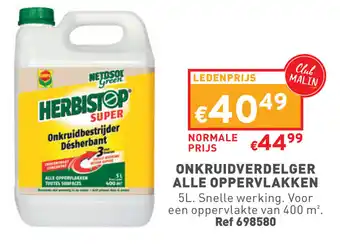 Trafic ONKRUIDVERDELGER ALLE OPPERVLAKKEN 5L aanbieding