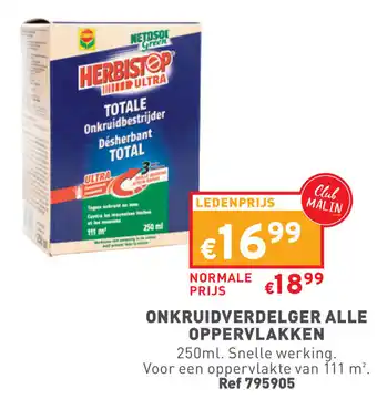 Trafic ONKRUIDVERDELGER ALLE OPPERVLAKKEN 250ml aanbieding