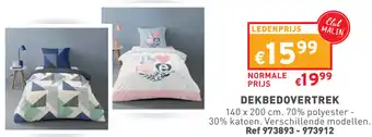 Trafic DEKBEDOVERTREK 140x200 cm aanbieding