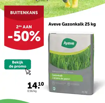 AVEVE Gazonkalk 25kg aanbieding