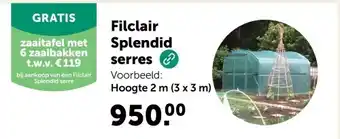 Filclair Splendid serres