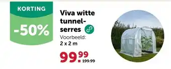 AVEVE Viva witte tunnelserres aanbieding