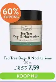 Holland & Barrett Tea Tree Dag- & Nachtcrème aanbieding