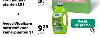 AVEVE Aveve Vloeibare meststof voor kamerplanten 1 l aanbieding