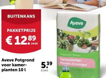 AVEVE Aveve Potgrond voor kamerplanten 10 l aanbieding