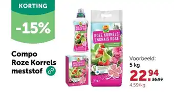 AVEVE Compo Roze Korrels meststof aanbieding