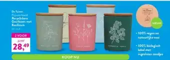 Holland & Barrett Recyclebare Geurkaars met Basilicum aanbieding
