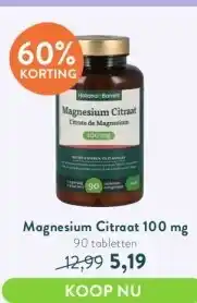 Holland & Barrett Magnesium Citraat 100 mg aanbieding