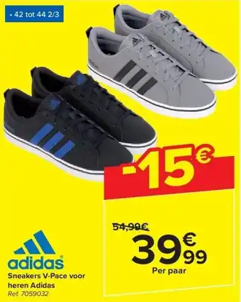 Carrefour Sneakers V-Pace voor heren Adidas aanbieding