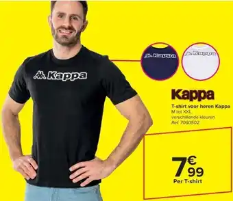 T-shirt voor heren Kappa