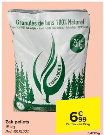 Carrefour Zak pellets aanbieding