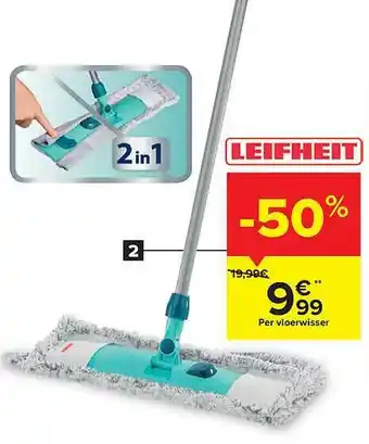 Carrefour Vloerwisser aanbieding
