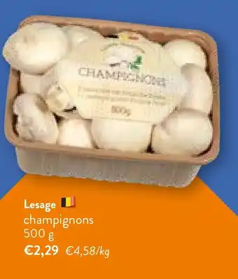 OKay Lesage champignons 500 g aanbieding