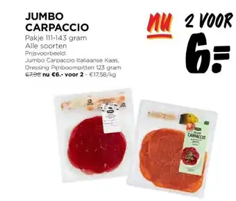 Jumbo JUMBO CARPACCIO aanbieding