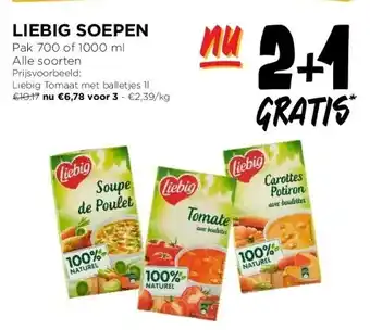 Jumbo LIEBIG SOEPEN aanbieding