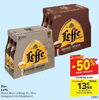 Carrefour Bier Le e aanbieding