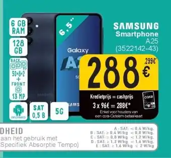 Cora Smartphone A25 aanbieding