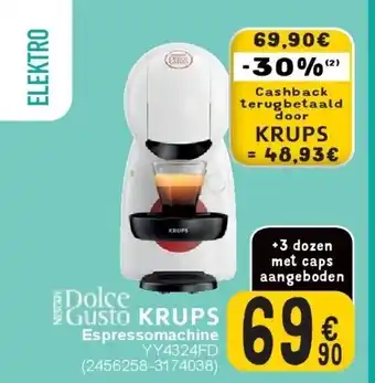 Cora Espressomachine aanbieding