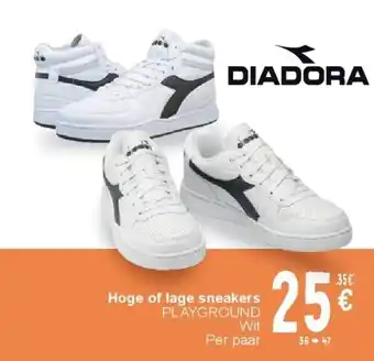 Cora Hoge of lage sneakers PLAYGROUND aanbieding