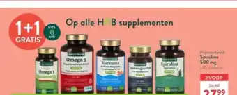 Holland & Barrett Spirulina 500 mg aanbieding