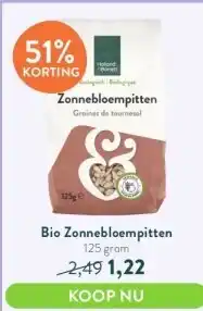 Holland & Barrett Bio Zonnebloempitten aanbieding