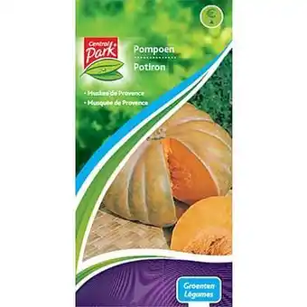Brico Sachet graines potiron Central Park ’Légumes’ aanbieding