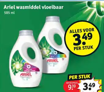 Kruidvat Ariel wasmiddel vloeibaar aanbieding