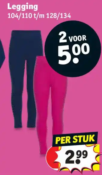 Kruidvat Legging aanbieding