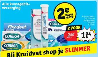 Kruidvat Alle kunstgebitverzorging aanbieding