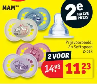Kruidvat MAM aanbieding